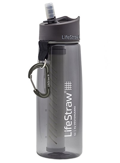 LifeStraw Go Water Bottle with Integrated 1,000 Liter LifeStraw Filter