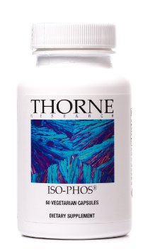 Thorne Research - Iso-Phos - Phosphatidylserine Isolate Supplement to Support Brain Function - 60 Vegetarian Capsules