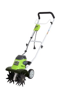 GreenWorks 27072 8-Amp Corded Tiller 10-Inch