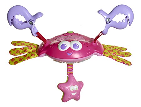 Tiny Love Chrissy Clip-On Crab Stroller Toy