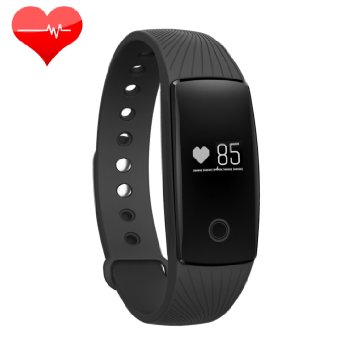 [PROMOTION] RIVERSONG® Wave HR Heart Rate Monitor Fitness Tracker Activity Tracker Smartband Pedometer Sleep Monitor Calories Track for Sports Fitness Gift