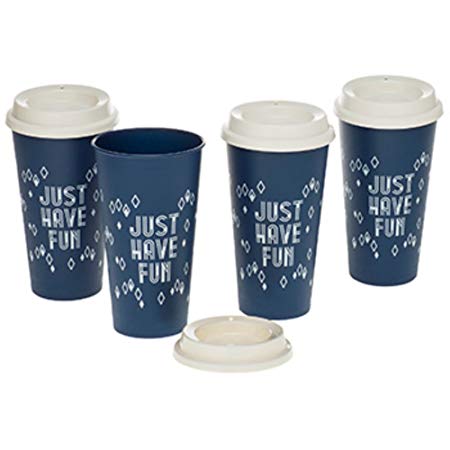 Aladdin Reusable To-Go Cup (4 Pack), 20 oz, Sapphire