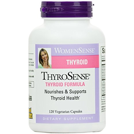 Natural Factors - WomenSense ThyroSense, Supports Thyroid Health, 120 Vegetarian Capsules