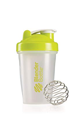 BlenderBottle Classic (Discontinued Style), 20-Ounce, Clear/Green