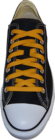 My Shoe Laces Flat Shoelaces - 5/16" Wide Athletic Replacement Lace For Shoes - Fit Nike & Converse Sneakers