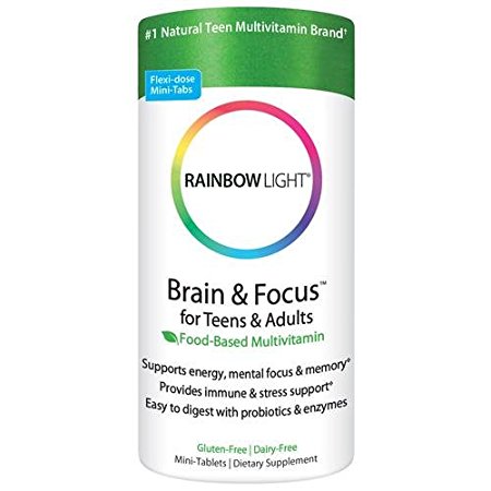 2 Packs of Rainbow Light Multivitamin - Brand And Focus - Teens Young Adults - 90 Tabs