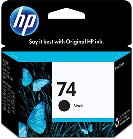 HP 74 | Ink Cartridge | Black | CB335WN | DISCONTINUED BY MANUFACTURER