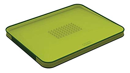 Joseph Joseph Large Cut and Carve Plus Multi-Function Chopping Board, Green