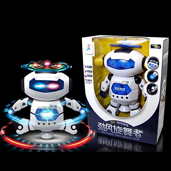 VESNIBA Electronic Walking Dancing Smart Space Robot Astronaut Kids Music Light Toys