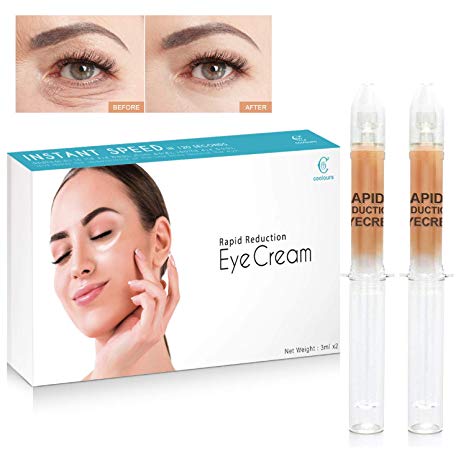 HSBCC Rapid Reduction Eye Cream - Under-Eye Bags Treatment - Instant Results within 120 Seconds - Fights Wrinkles and Fine Lines - Reduces Appearance of Dark Circles