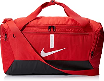 NIKE Unisex's Academy Team-Sp21 Sports Bag, University Red/Black/White, One Size