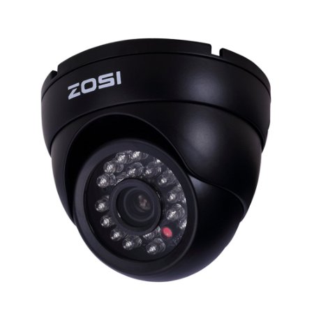 ZOSI 1/3" 1000Tvl 960H 24Ir Lens Security Surveillance Cctv Camera Had Ir Cut 3.6mm Lens High Resolution Outdoor Weatherproof