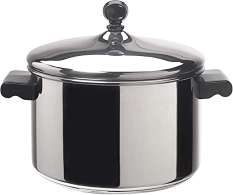 Farberware Classic Stainless Steel 4-Quart Covered Saucepot