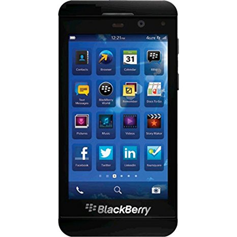 Blackberry Z10 16GB OS 10 GSM Unlocked Smartphone - Black