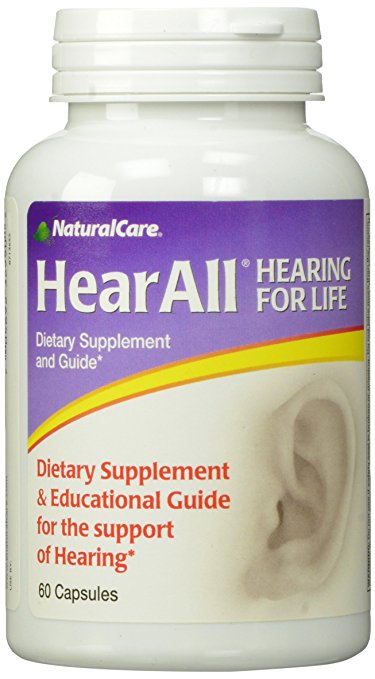 NaturalCare HearAll, Supports Optimal Hearing Function,  60 Capsules