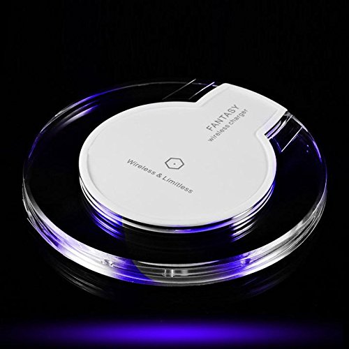 Apatner QI Wireless Power Charger Charging Pad Mat For Samsung / LG / Moto / iPhone(White)