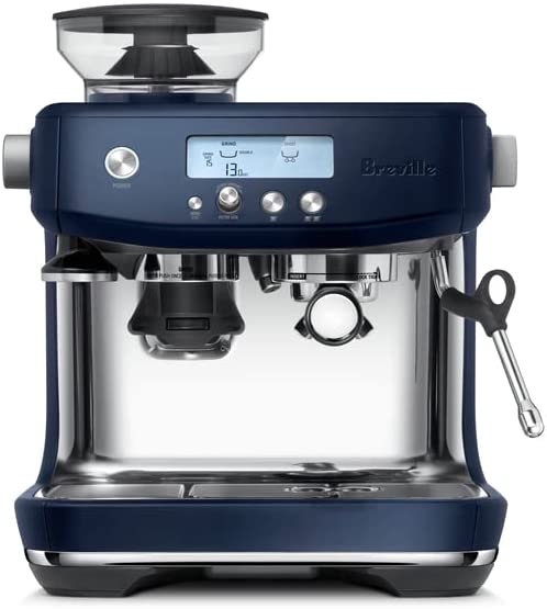 Breville Barista Pro Espresso Machine, Damson Blue, BES878DBL