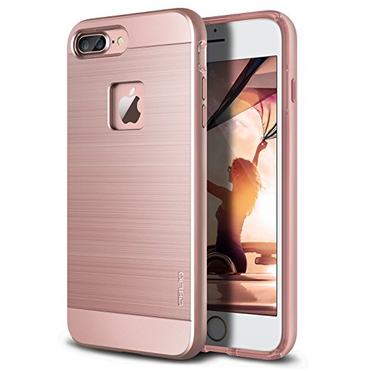 iPhone 7 Plus Case, OBLIQ [Slim Meta][Rose Gold][MILITARY GRADE] Premium Metallic Soft Brushed Protection Cover for Apple iPhone 7 (2016)