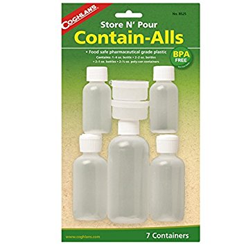 Coghlan's Store and Pour Contain-Alls Plastic Containers