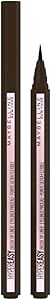 Maybelline Hyper Easy Brush Tip Liquid Eye Liner, Long Lasting, Easy To Apply, Smudge Proof Formula 810 Pitch Brown