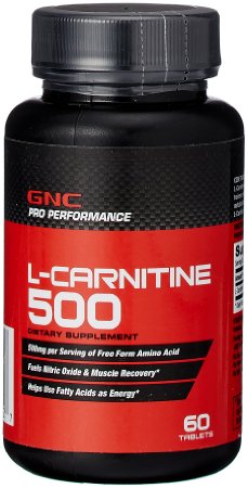 GNC Pro Performance L-Carnitine 500 60 Tablets