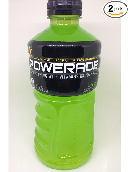 Powerade Melon - 2 Pack of 32 Fl. Oz. Bottles - Sports Drink