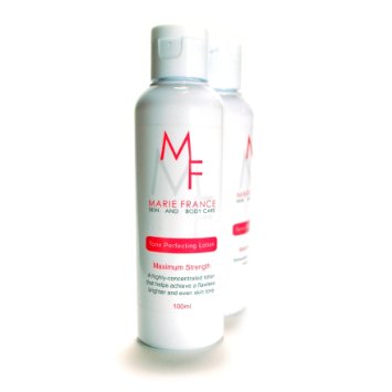 Marie France Tone Perfecting Lotion - Professional Strength Skin Whitening Lotion