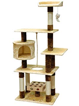 Go Pet Club IQ Busy Box Cat Tree SF051