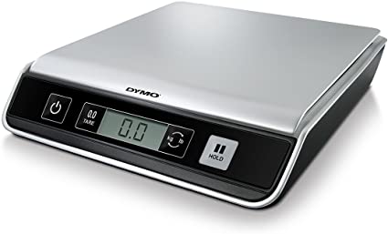 Dymo S0929010 M10 Mailing Scales, Silver/Black, 10 kg