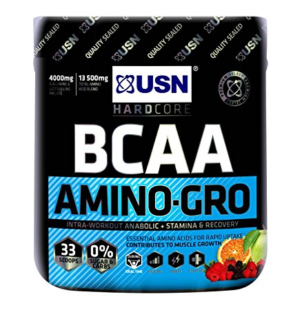 USN BCAA Amino-Gro 300g Fruit Fusion