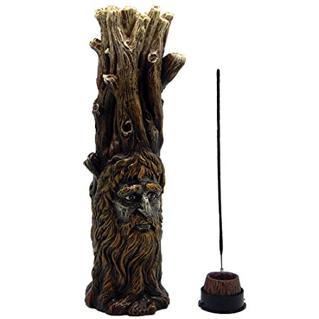 11" Tree of Wisdom Sculpted Polyresin Incense Burner by Sabrina Underwood