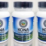 KONA KAVA Kava Extract Root Only Premium Capsules 60