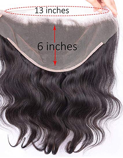 Persephone Brazilian Body Wave 13x6 Lace Frontal Closure Pre Plucked Human Hair Lace Frontal with Baby Hair Full Lace Frontal Bleached Knots 20 inch