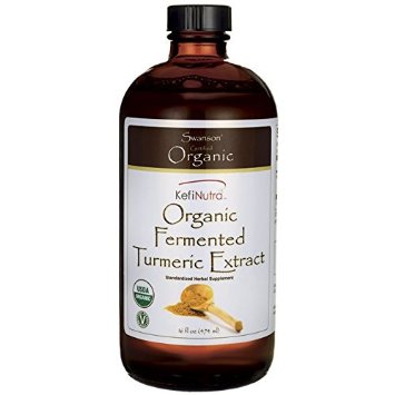 Swanson Kefinutra Organic Fermented Turmeric Extract 16 fl oz (473 ml) Liquid