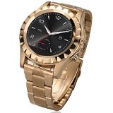 Lemfo Smart Watch Bluetooth Wristwatch IPS Heart Rate Monitor Pedometer Phone Mate for Android Ios Gold