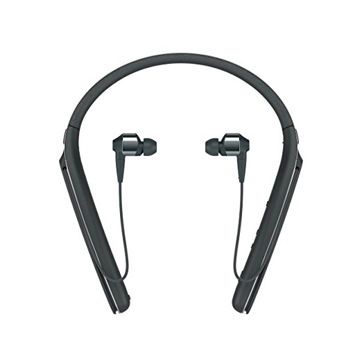 Sony Premium Noise Cancelling Wireless Behind-Neck In Ear Headphones - Black (WI1000X/B)