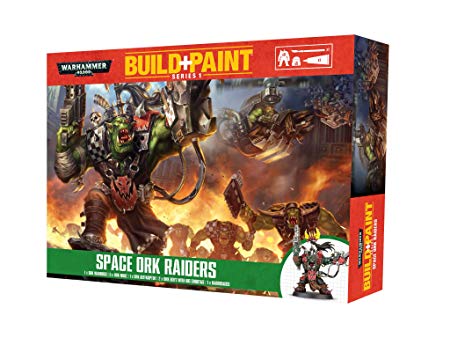 Revell 00083 Warhammer 40000 Space Ork Raiders Build and Paint Set