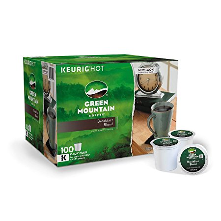 Green Mountain Coffee Keurig Coffee (Breakfast Blend 100 Count)