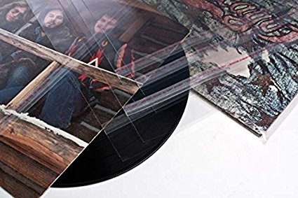 ClearBags 12 x 12 Clear Record Sleeves for 12 Inch Vinyl Record Albums | Adhesive Strip on Bag, Not Flap | Poly Vinyl Outer Sleeve Protects From Wear, Scratch, Dust | BLP1 Pack of 100