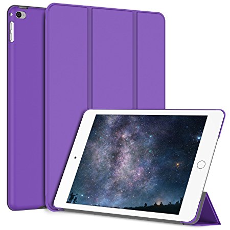 iPad Mini 4 Case, JETech Gold Serial Apple iPad Mini 4 Slim-Fit Folio Smart Case Cover with Auto Sleep/Wake for Apple New iPad Mini 4 Released on 2015 (Purple) - 3287