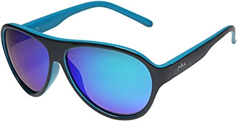 Mira Unisex Kids Aviator Sunglasses - Polarized Lenses with 100% UVA and UVB Protection - Comfortable Retro Design