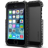 iPhone 5S Case Verus LimpidBlack - Built-in Screen ProtectorHeavy DutyMaximum Drop ProtectionSlim Fit - For Apple iPhone 5 and 5S Devices