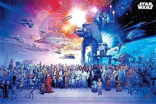 Star Wars Empire Merchandising GmbH Poster maxi Motif univers 61 x 91,5 cm