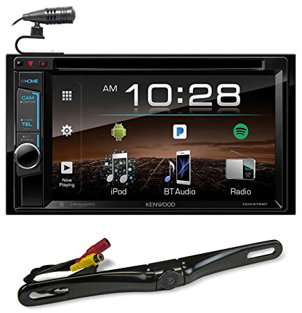 Kenwood DDX375BT 6.2" In-Dash Car DVD Bluetooth Receiver Monitor Back-up Camera