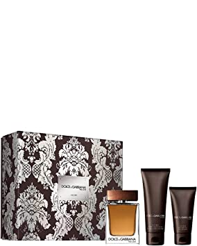 Dolce & Gabbana The One Man for Men 3Piece Set (3.4 Oz Eau De Toilette   2.5 Oz After Shave Balm   1.6 Oz Shower Gel)