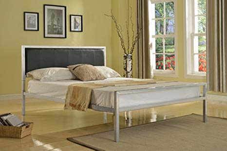 Home Life Iron Platform Bed with Slats King - Complete Bed 5 Year Warranty Included