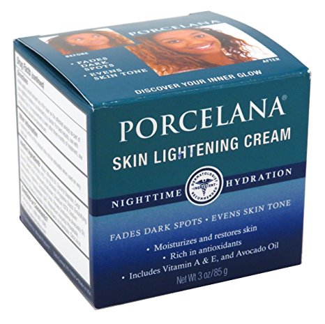 Porcelana Skin Lightening Night Cream 3 Ounce (88ml) (3 Pack)