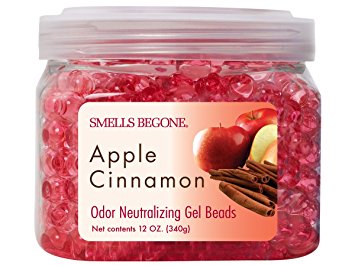 Smells Begone Odor Neutralizing Gel Beads Apple Cinnamon 12 Oz
