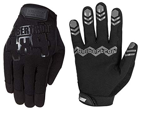 Seibertron Anti Grip Unweighted Basketball Gloves Ball Handling Gloves (Basketball Training Aid) Or Driving Gloves