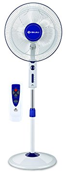 Bajaj Victor VP-R01 400mm Pedestal Fan (White/Blue)